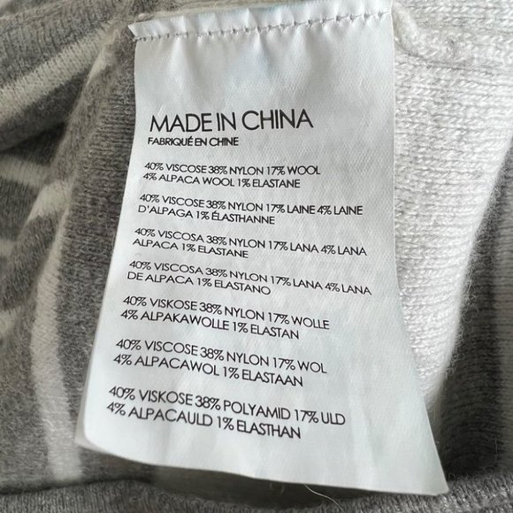 Club Monaco striped knit sweater - Picture 13 of 13